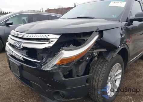 2013 Ford Explorer Xlt z USA, uszkodzony, nr VIN 1FM5K8D83DGA87206